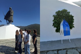 Οι μαθητές και οι μαθήτριες του ΓΕ.Λ. Βαλτινού αποτίνουν φόρο τιμής στους μαχητές του Έπους του 40 στο Καλπάκι Ιωαννίνων